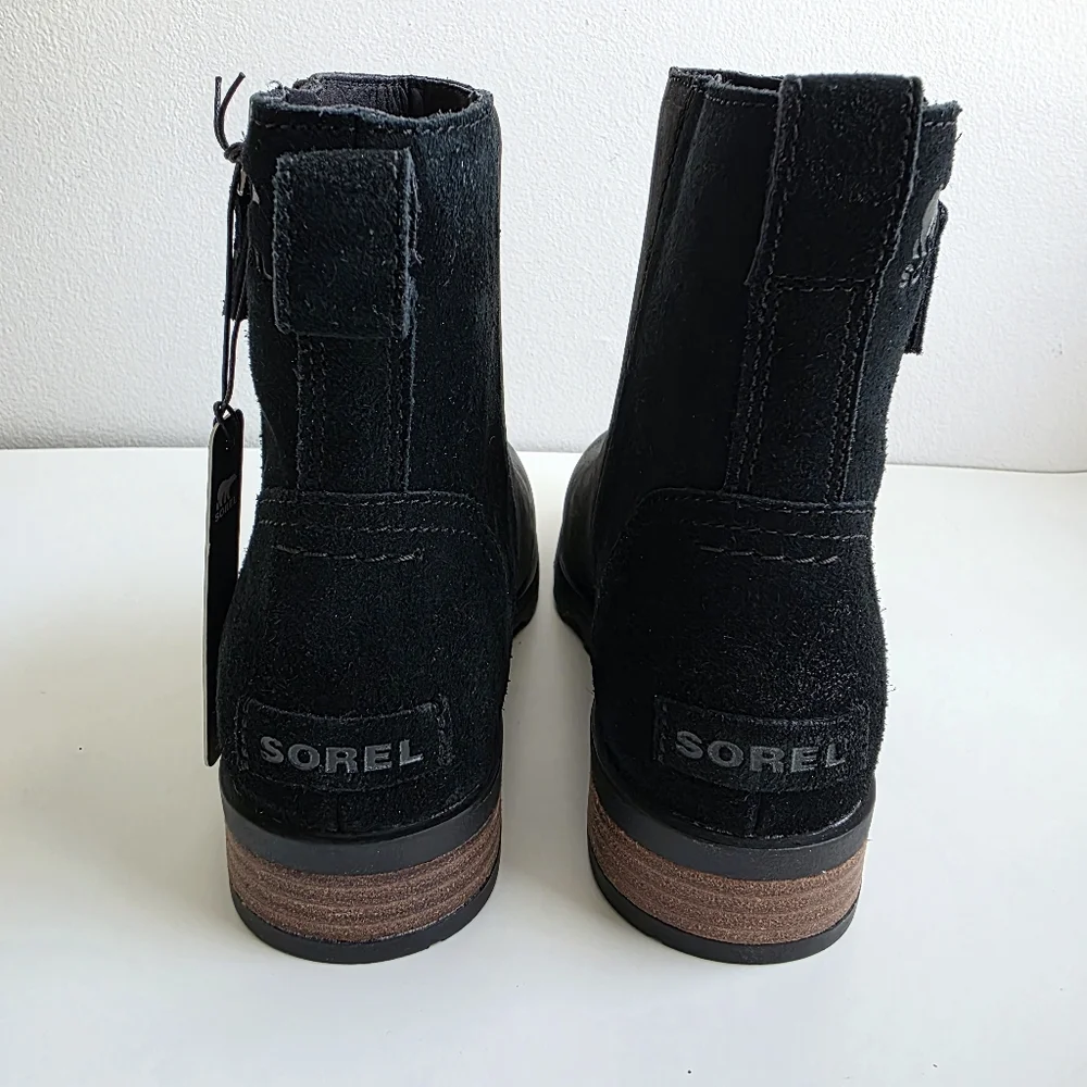 NEW Sorel Emelie Zip Bootie 7